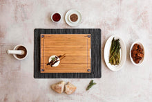 Load image into Gallery viewer, Concerto Glass Top Cheese Cutting Board &amp; Tools Set
