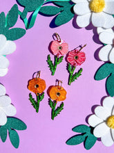 Load image into Gallery viewer, Poppy Bloom Earrings