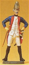 Load image into Gallery viewer, Preiser 54124 1/24 Scale Prussian Army 1756, 38th Infantry Officer of Fusiliers