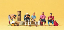Load image into Gallery viewer, Preiser 10443 HO Scale Recreation &amp; Sports -- Hikers at Spring