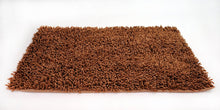 Load image into Gallery viewer, Tache Solid Brown Camel 100% Cotton Chenille Runner, Doormats, All Area Rug