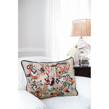 Load image into Gallery viewer, Canada Hand-Embroidered Pillow
