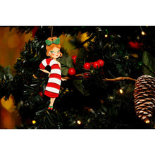 Load image into Gallery viewer, Candy Cane Tree Ornament by Laliblue