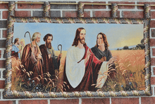 Load image into Gallery viewer, Tache Christus Im Ahrenfeld Tapestry Christ's Apostles Religious Woven Wall Hanging Artwork Mural 43 x 23 (12932)