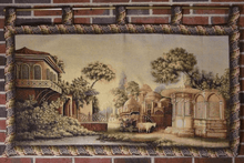 Load image into Gallery viewer, Tache Tapestry Middle Eastern Golden Palace Landscape Wall Hanging Art Mural 27 x 49 (351)