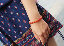 Load image into Gallery viewer, Natural Carnelian Sparks &amp; Inspiration Bracelet