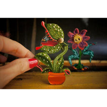 Load image into Gallery viewer, Carnivorous Plant Brooch by Laliblue
