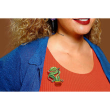 Load image into Gallery viewer, Carnivorous Plant Brooch by Laliblue
