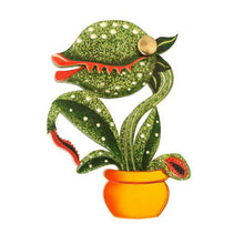 Load image into Gallery viewer, Carnivorous Plant Brooch by Laliblue