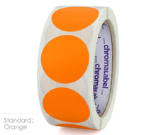 Load image into Gallery viewer, 1-1/2&quot; Permanent Round Color-Code Dot Inventory Labels: 500/Roll