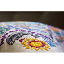 Load image into Gallery viewer, Catalina Hand-Embroidered Pillow