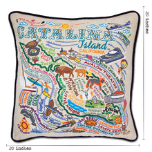 Load image into Gallery viewer, Catalina Hand-Embroidered Pillow