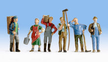 Load image into Gallery viewer, Noch 36614 N Scale Wine Grape Growers -- pkg(6)