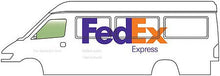 Load image into Gallery viewer, Walthers SceneMaster 949-12203 HO Scale Delivery Van - Assembled - FedEx Express