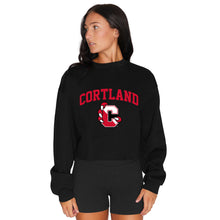 Load image into Gallery viewer, Cortland Black Crewneck