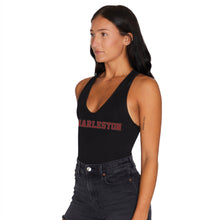 Load image into Gallery viewer, College of Charleston Black Bodysuit