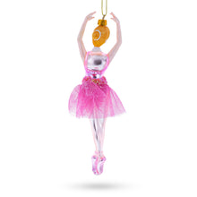 Load image into Gallery viewer, Dancing Ballerina in Pink Dress -Glass Christmas Ornament