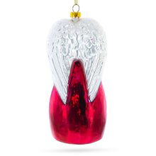 Load image into Gallery viewer, Angel with Three Wise Men Glass Christmas Ornament