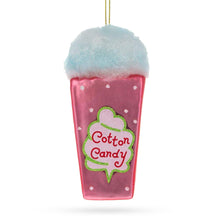 Load image into Gallery viewer, Cotton Candy Glass Christmas Ornament