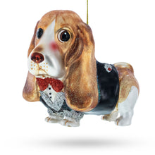 Load image into Gallery viewer, Spaniel Glass Christmas Ornament