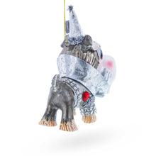 Load image into Gallery viewer, Schnauzer Glass Christmas Ornament