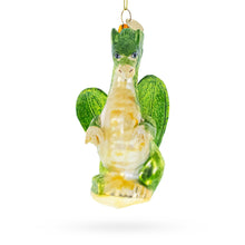 Load image into Gallery viewer, Flying Dragon Glass Christmas Ornament