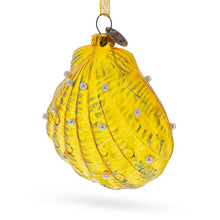 Load image into Gallery viewer, Sea Shell Glass Christmas Ornament