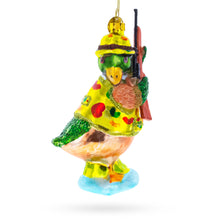 Load image into Gallery viewer, Duck the Hunter Glass Christmas Ornament