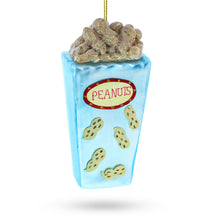 Load image into Gallery viewer, Bag of Peanuts Glass Christmas Ornament