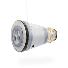 Load image into Gallery viewer, Mars Space Shuttle Glass Christmas Ornament