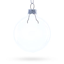 Load image into Gallery viewer, Set of 3 Clear Glass Ball Ornament 2.5