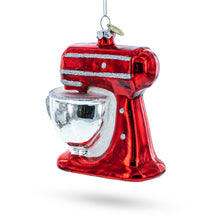 Load image into Gallery viewer, Retro Stand Kitchen Mixer Glass Christmas Ornament