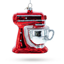 Load image into Gallery viewer, Retro Stand Kitchen Mixer Glass Christmas Ornament