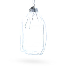 Load image into Gallery viewer, Hoodie Clear Glass Christmas Ornament