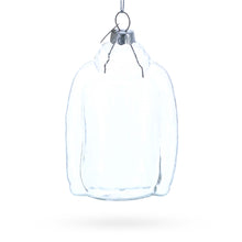 Load image into Gallery viewer, Hoodie Clear Glass Christmas Ornament
