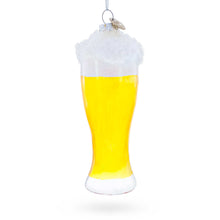 Load image into Gallery viewer, Frothy Pint of Ale Glass Christmas Ornament