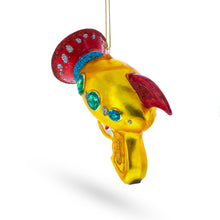 Load image into Gallery viewer, Futuristic Laser Gun Glass Christmas Ornament