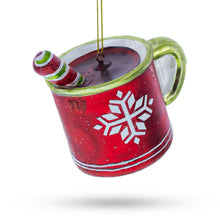 Load image into Gallery viewer, Cup with Candy Cane Drink Glass Christmas Ornament