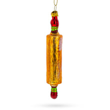 Load image into Gallery viewer, Kitchen Rolling Pin Glass Christmas Ornament