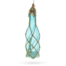Load image into Gallery viewer, Nautical Sea Bottle with Sand Glass Christmas Ornament