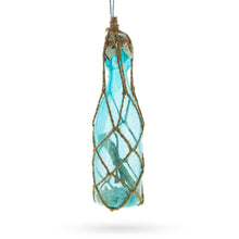 Load image into Gallery viewer, Nautical Sea Bottle with Sand Glass Christmas Ornament