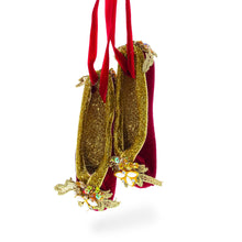 Load image into Gallery viewer, Red Shoes Glass Christmas Ornament