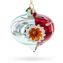 Load image into Gallery viewer, Retro Red Onion Vintage-Inspired Glass Christmas Ornament