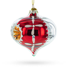 Load image into Gallery viewer, Retro Red Onion Vintage-Inspired Glass Christmas Ornament