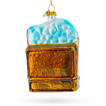 Load image into Gallery viewer, Paris Eiffel Tower Travel Keepsake from France Blown Glass Christmas Ornament