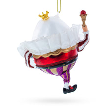 Load image into Gallery viewer, Regal Egg King Glass Christmas Ornament