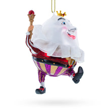 Load image into Gallery viewer, Regal Egg King Glass Christmas Ornament