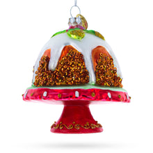Load image into Gallery viewer, Glazed Cake Glass Christmas Ornament