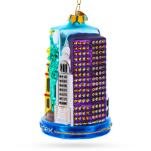 Load image into Gallery viewer, Landmarks of New York City Glass Christmas Ornament