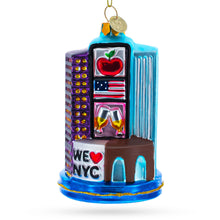 Load image into Gallery viewer, Landmarks of New York City Glass Christmas Ornament